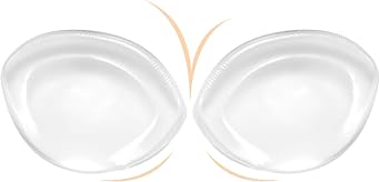 Silicone Bra Inserts-Clear Gel Push Up Breast Pads - Bra Padding Bust Enhancer Bust Push up Pads Swimsuit