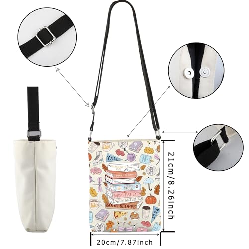 WCGXKO TV Show Inspired Crossbody Bag TV Show Merchandise Luker's Dinner Inspired Gifts2