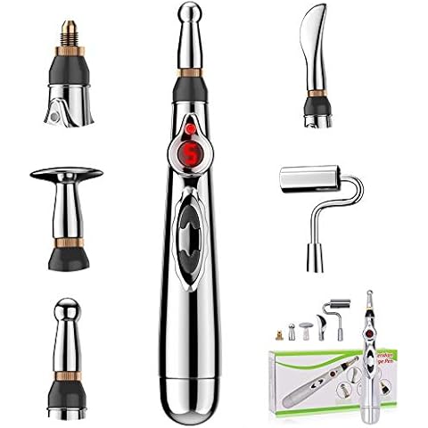 Electronic Acupuncture Pen.Meridian Energy Body Massager Pain Relief Body Heal Therapy Instrument Cover