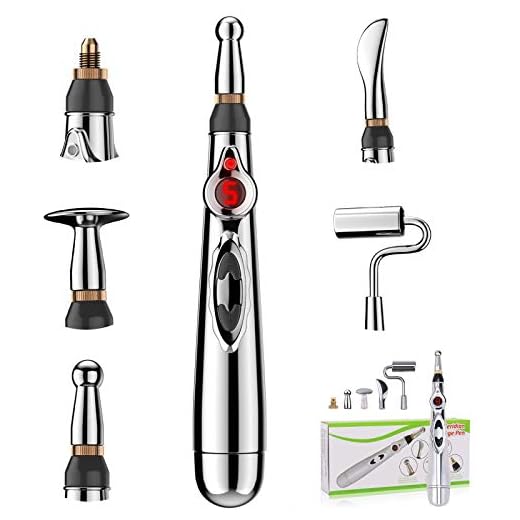 Acupuntura Masaje Pen, Masaja Eléctrica Acupuntura Pluma Terapia del Dolor Masajeador Alivio del Dolor del Cuerpo Cura Instrumento de Terapia