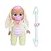Cry Babies Tiny Cuddles Bunnies Sally - 9 inch Baby Doll, Cries Real Tears, Yellow Bunny Themed Pajamas