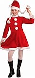 Forum Novelties Deluxe Lil Ms. Santa's Helper Costume, Child Small