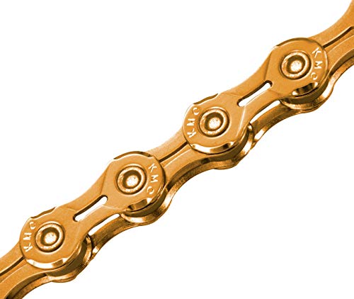 KMC Chain X-11-EL - Cadena Estrecha, Oro, Talla Única