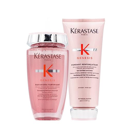 Kerastase Genesis Kit Shampoo 250ml + Conditioner 200ml Fortificante y Hidratante