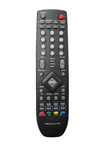 Image of LipiWorld 1677 Led LCD Universal Remote Control (Suitable /Replacement /Compatible Onida Led Tv Old Exactly Same Will Only Work) Compatible for Onida Tv Remote