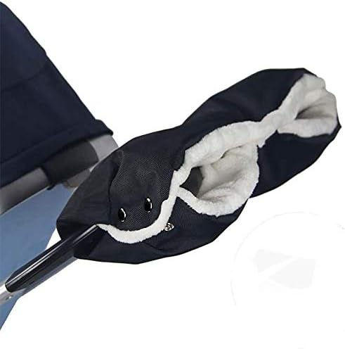 Baby Pushchair/Pram/Stroller/Buggy/Baby Carriage Fleece Hand Muff/Hand Gloves/Hand Warmer Waterproof Windproof Anti-Freeze Extra Thick Pram Accessories Baby Stroller Gloves