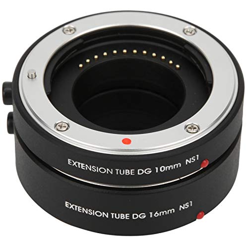 Yunir 10mm + 16mm Aluminiumlegierung Makroobjektiv Adapterring Automatischer Fokus Verlängerungsrohradapter für Nikon 1… – Bild 3