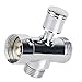 Produktbild 3-Wege Dusche Kopf Umsteller Ventil Umstellventil Umschaltventil T-adapter G1/2'' G3/4''