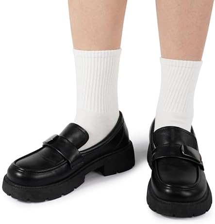 BomKinta Women Casual Calf Socks Cute Cotton Crew Socks Above Ankle Sock - 3