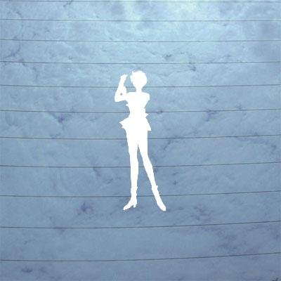 cybersavs AUTO Sailor Uranus Decoration Decor Bike MacBook Helmet Laptop Home Decor Wall White Sailor Moon Window Sticker