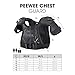 O'NEAL Unisex-Child Pee Wee Chest Protector (Black, XS/SM