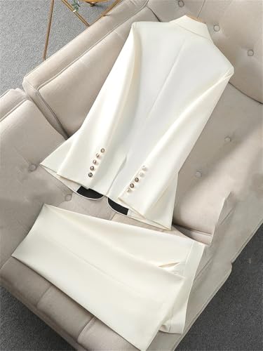 Women Pant Suit 2 Piece Set Fashion Office Business Work Wear Formal Blazer Jacket and Trouser3