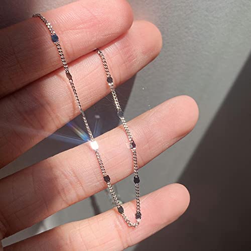 Ensembles de bijoux et collier à disque 925 pour vos soirées