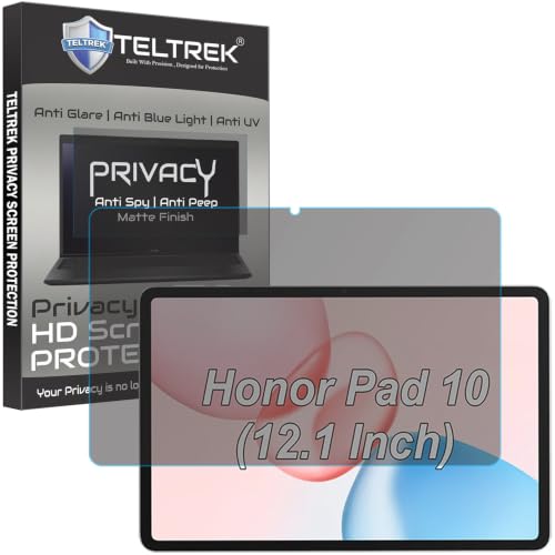 Image of Privacy Matte Anti Peep Screen Guard Compatible With Honor Pad 10 /9 / Pad9 Pro /Pad V8 Pro (12.1 inch Inch Tab) Anti Spy Screenguard Not a Tempered Glass Screen Protector