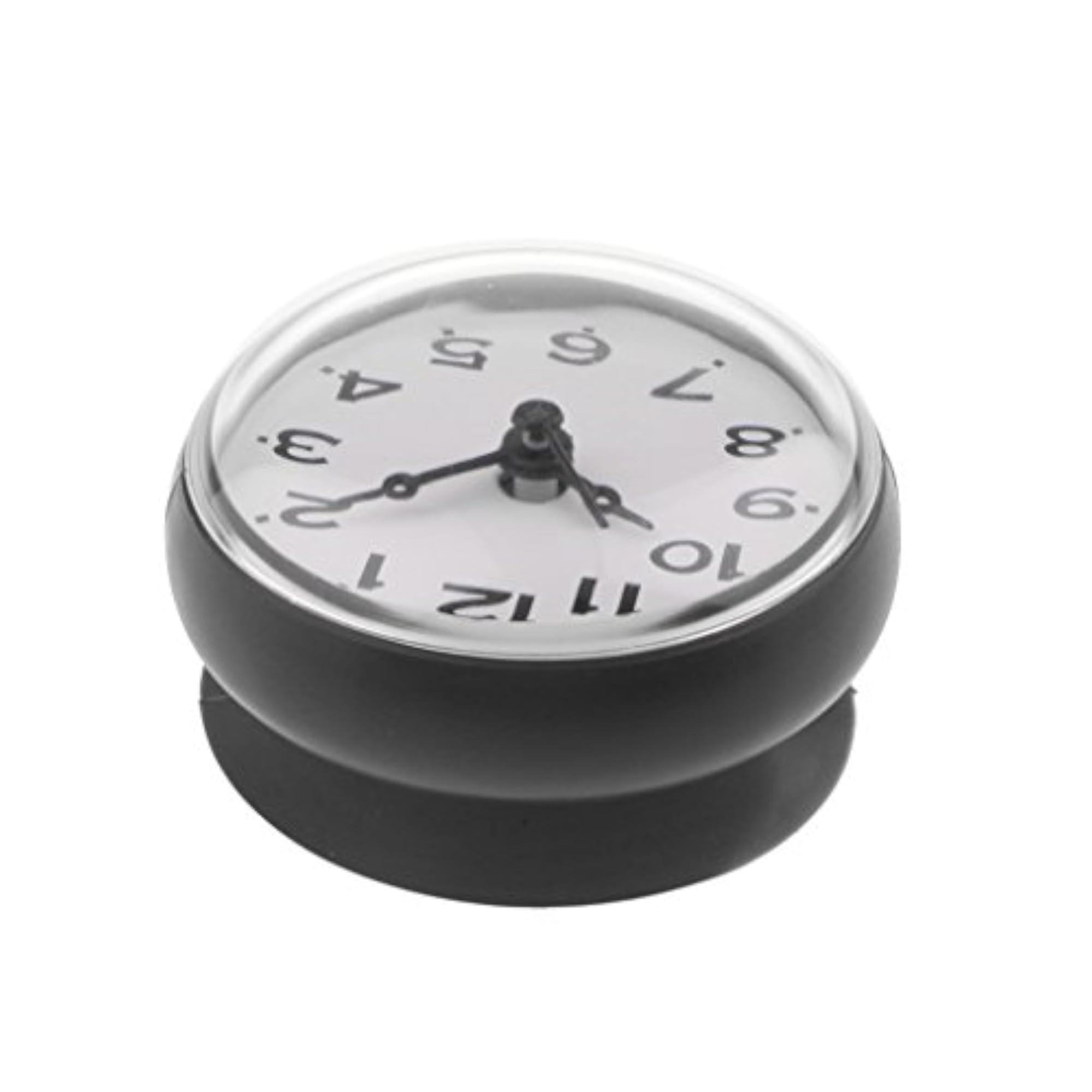 BNF® Silicone Waterproof Suction Cup Clock, Black
