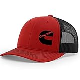 Cummins Diesel SnapBack Trucker Hats 112 (Red/Black)