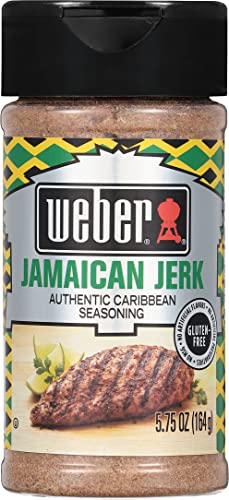 Weber Jamaican Jerk Seasoning, 5.75 Ounce Shaker #TOP19