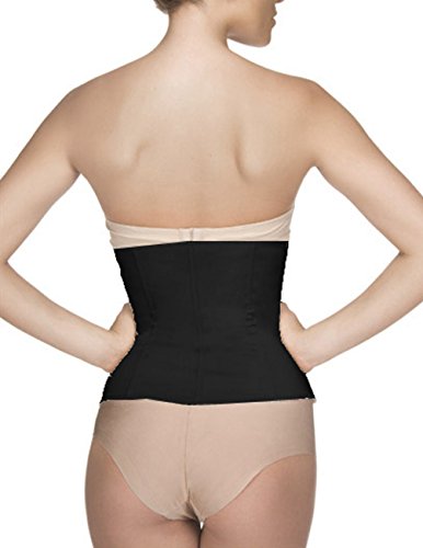 Vedette Womens Shapewear 403 Gigi Waist Cincher W/ Zipper (L (38), Black) #TOP1