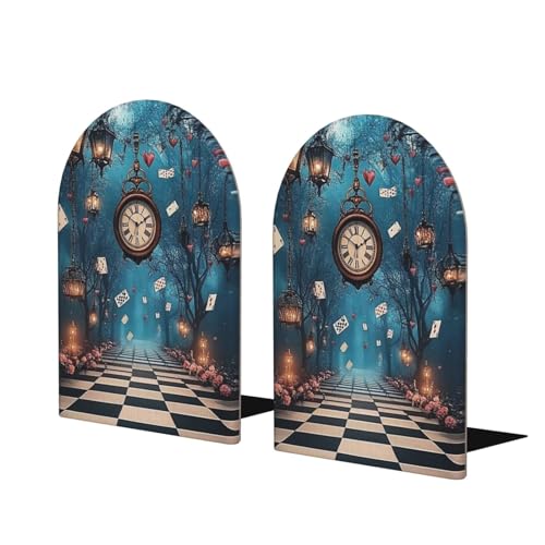 Serre-Livres bibliothèque design Enchanted avec base métallique