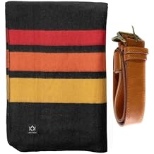 Arcturus Sunset Peak Wool Blanket and Carry Straps Bundle