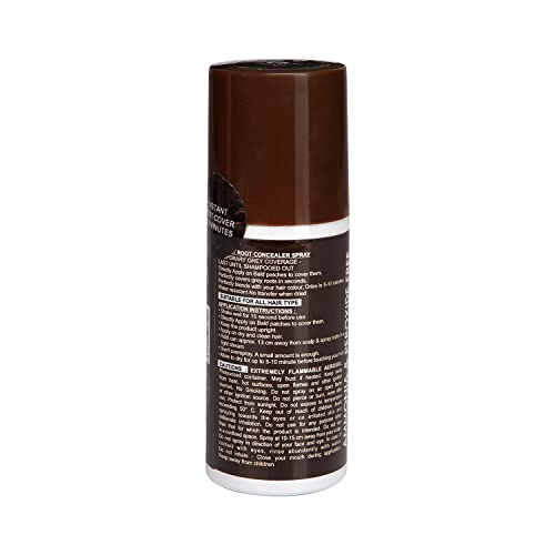 Image of VAGMINE Root Concealer Spray - Dark Brown | Instant Hair Color Touch-Up | Easy To Use | Covers Gray Roots, 1 Count