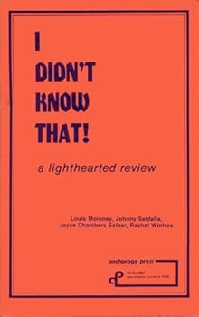 Paperback I Didn't Know That! a lighthearted review Book