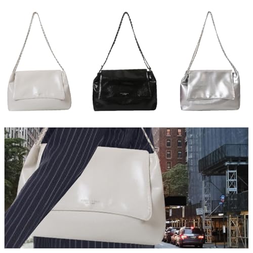 Image of CLUB BOLLYWOOD Women's Shoulder Bag Underarm Bag Trendy Purse for Travel Commuting Shopping White|Clothing, Shoes & Accessories | Womens Handbags & Bags| Womens Handbags & Bags|1 Womens Shoulder