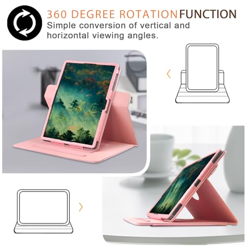Étui Samsung Tab S9 Plus S8 Plus S7 Plus étui de protection multi-angle 12.4