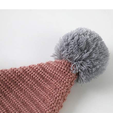 Herbst und Winter Baby Mädchen Baby gestrickter Warmer Schal Junge Wollschal Kragen bleiben warm (Farbe: B)