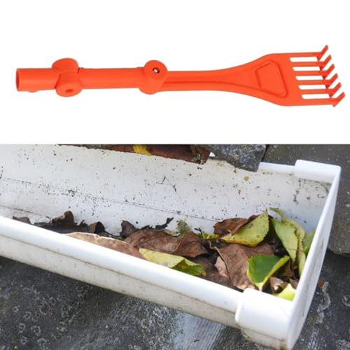 Awhao 60064796142567409 Mini Rake Roof Leaf Helper Gardening Tool Efficient Compact Gutter Cleaning Tool Garden Leaf Remover For Roofs Leaves Gutters thumb #1