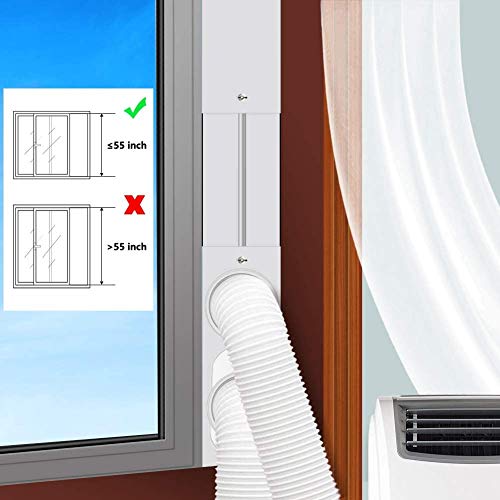 Gulrear Dual Hose Portable Air Conditioner Window Kit thumb #1