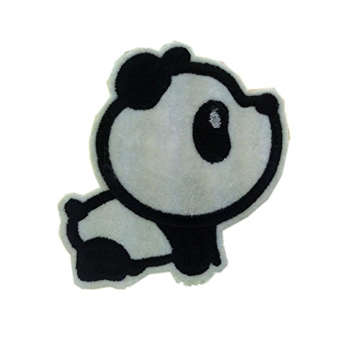 Ximkee(10 Pack) Cute Panda Couple Embroidered Appliques Sew Or Iron On Patches #TOP2