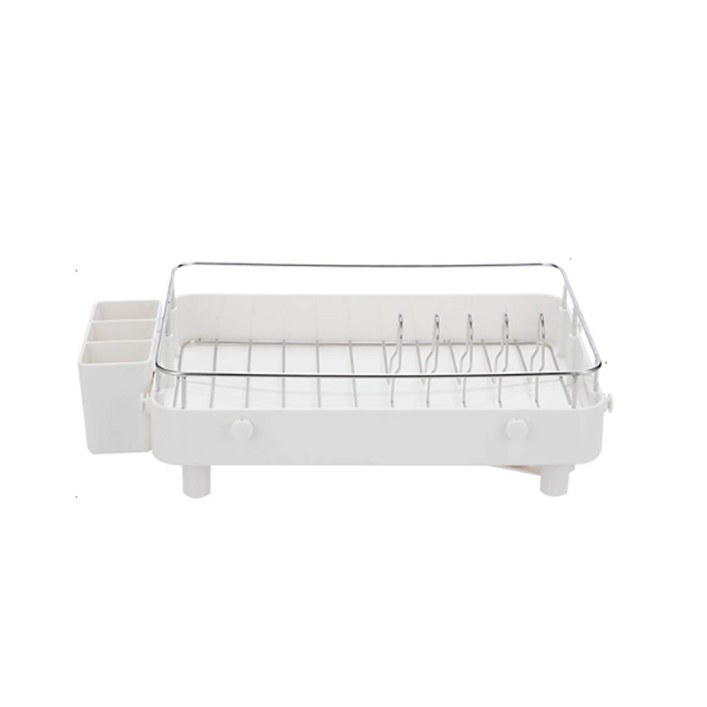 Égouttoir à vaisselle à drainage facile, étagère durable pour ranger couverts de cuisine