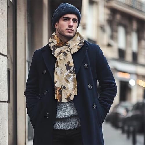 Winter Scarf for Women Men Warm Soft Thick Scarves Fashion Pashmina Shawl Wraps for Party4