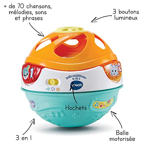 VTECH BABY Balle Magic'Moov 3 en 1 - vue 3
