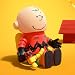 Imagen de POP MART Mega Space Molly 100% Charlie Brown & Snoopy de Acción Popular Figura Coleccionable y Adorable Juguete Artístico Regalo Creativo 2 in 1 Box