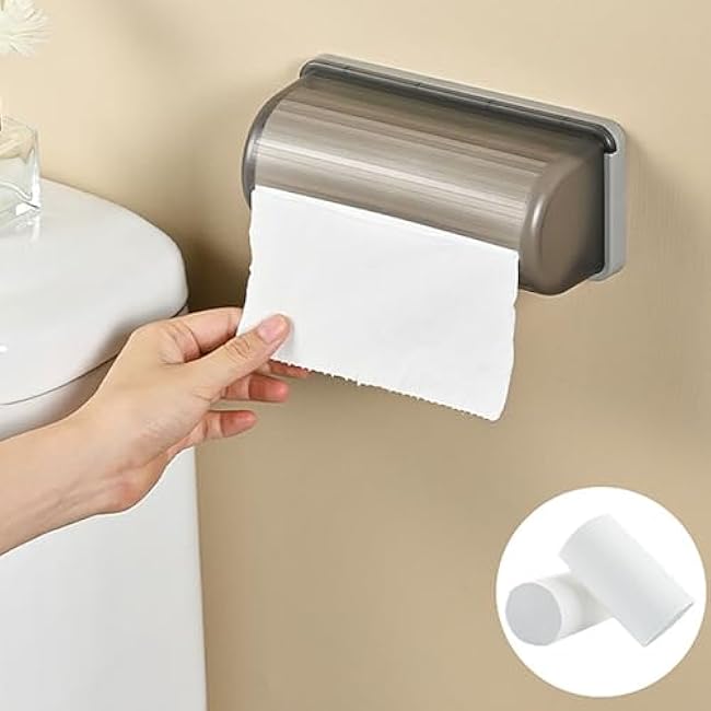 Trash Bag Dispenser Wall Mounted Garbage Bag Dispenser Roll Holder Kitchen Storage Box Holder For Grocery Bag