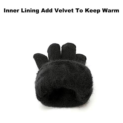 Zwbfu de inverno para homens e mulheres Tela sensível ao toque antiderrapante gel de silicone mangui