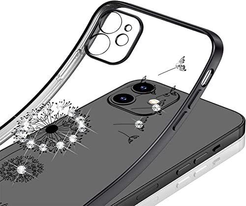 Coque iPhone 12 anti-jaunissement GUMMMY souple et anti-rayures noire