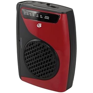 GPX CAS337 Tragbarer Kassettenspieler mit Radio