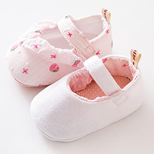 Infant Toddler Shoes Strawberry Prints Soft Soled Non Slip Socks Baby Floor Shoes Socks Spring And Summer Flat2