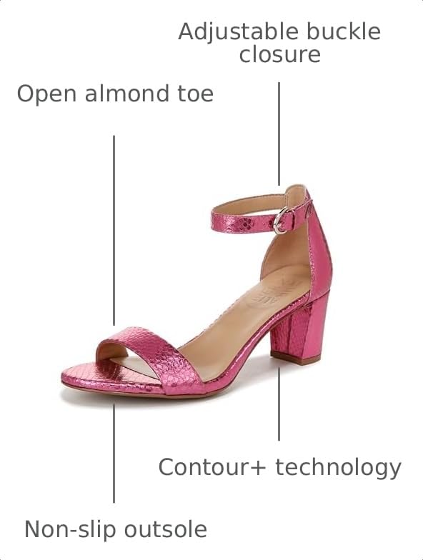 Image of Naturalizer womens Vera Heeled Sandals