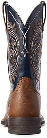 Ariat Mens Holder Western Boot Spruce/Navy Blue 10.5 | Image 4