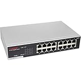 Longshine Gigabit Switch, 16-Port, LCS-GS8116-A, Desktop, Lüfterlos