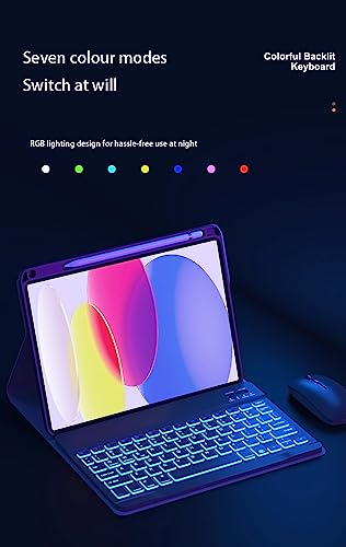 CLALOC Custodia con Tastiera per iPad Air e PRO
