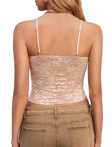 Avidlove Lace Camisole for Women Sexy Tank Top Going Out Y2K Fashion Top Lace Crop Tops Summer Trendy Tops3