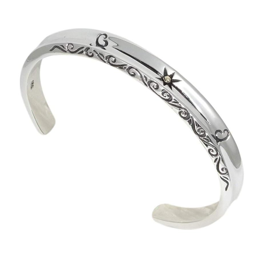 Amazon.co.jp: cmy select バングル シルバー925 サンマーク