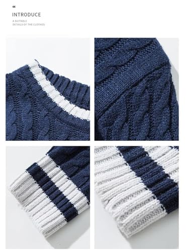 Men's Turtleneck Sweater Youth Overcoat for Male Long-Sleeved Solid-Colored Sweater Clothing Garment2