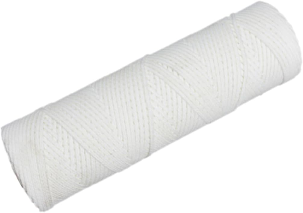 40-Strand Cotton Candle Wicks for DIY Candle Making Degreased Braided Wick Spool Compatible Wax Types