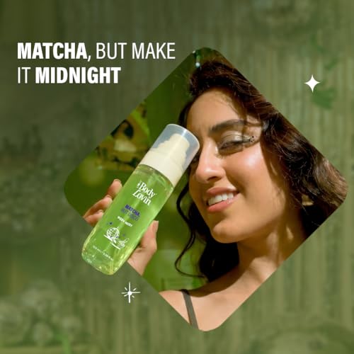 Image of Plum BodyLovin' Matcha, But Disco Body Mist | Zen Matcha Meets Groovy Vanilla | Long-Lasting | Lactonic Matcha Fragrance | With Notes Of Matcha, Lactonic & Creamy Vanilla | 100 ml
